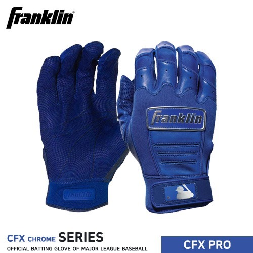프랭클린[프랭클린] [소비자가준수상품] CFX PRO 크롬 배팅장갑 블루 20576