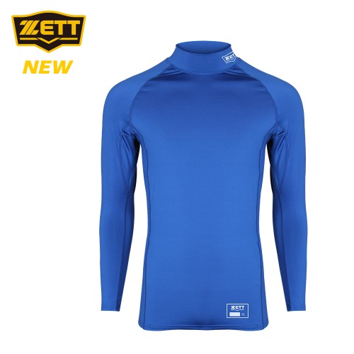 제트[ZETT] 긴팔 스판 언더셔츠 BOK-352 블루